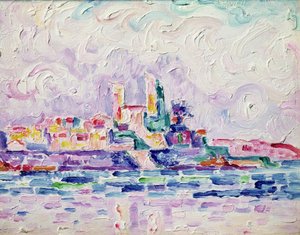 Antibes (étude), 1918-19 - Paul Signac